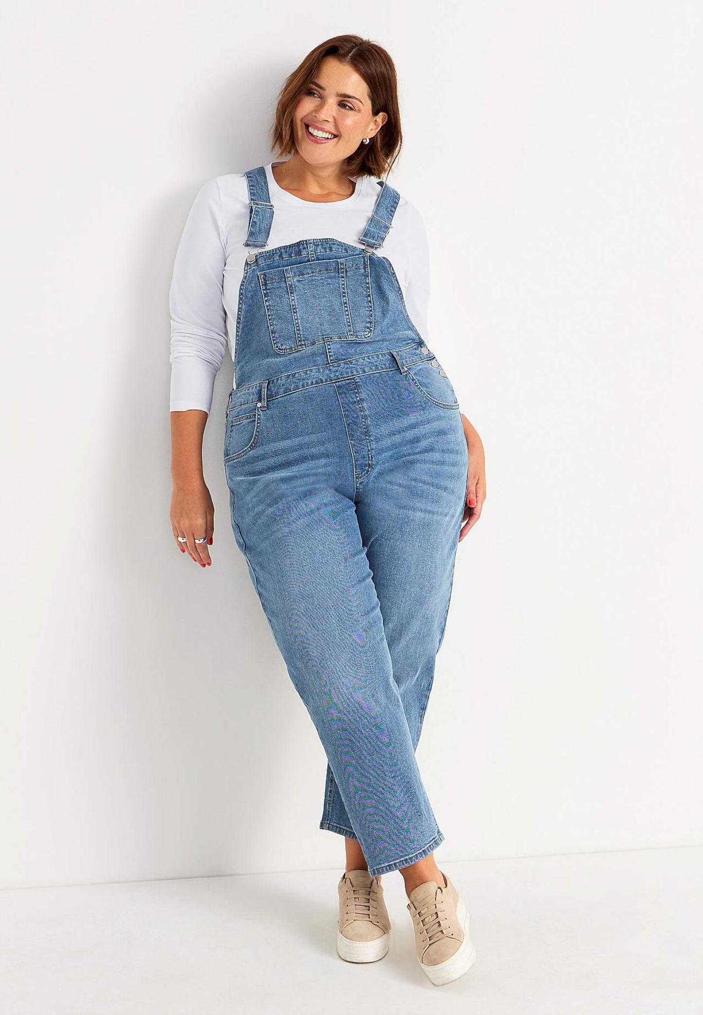 Hängselbyxa i denim från Cellbes 618613