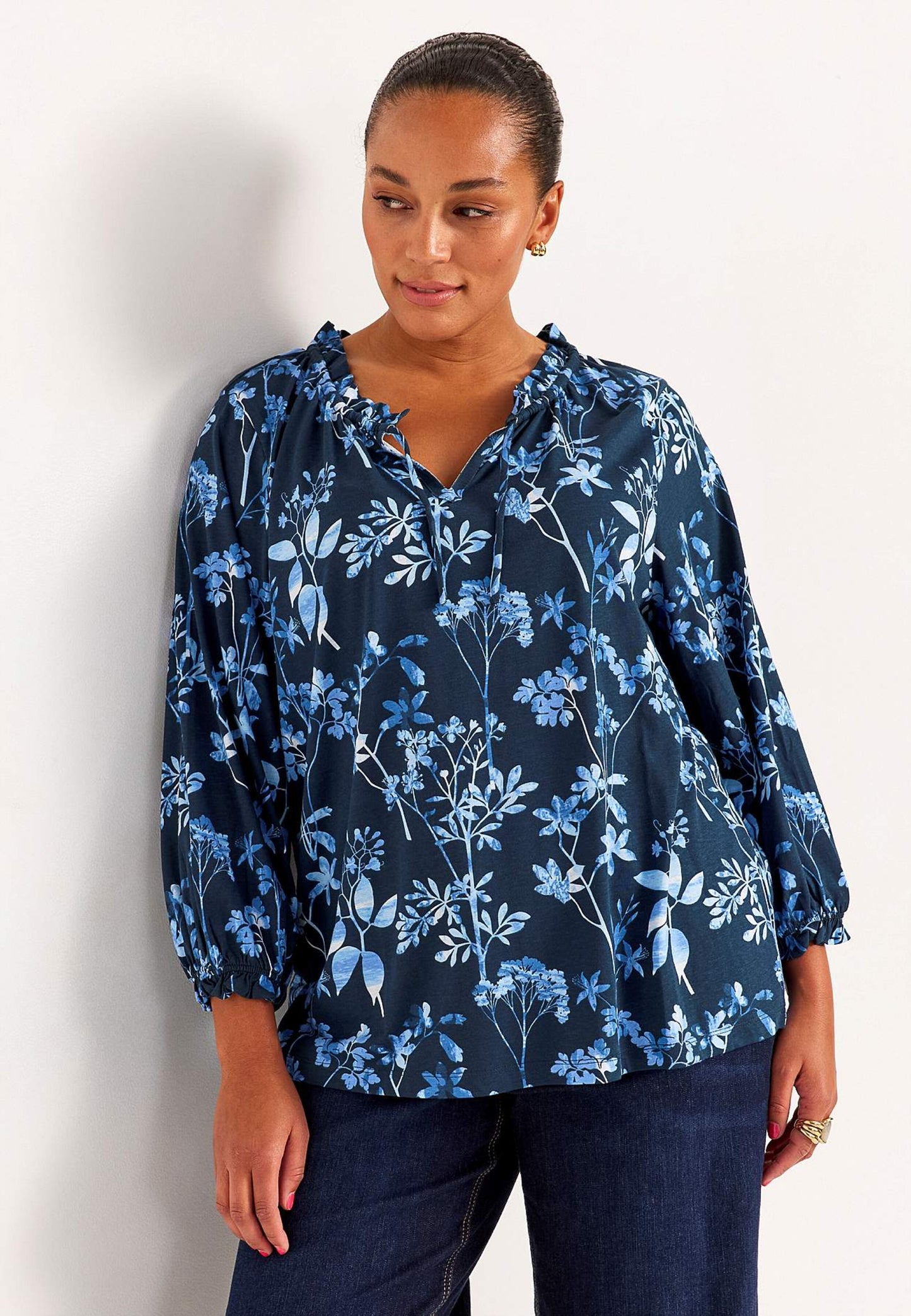 Mönstrad blus från Cellbes 701693