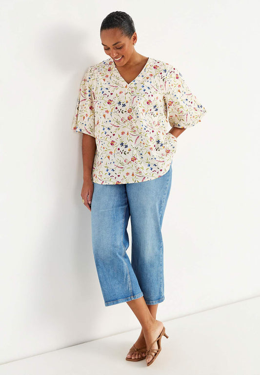 Blommig blus från Cellbes 702612