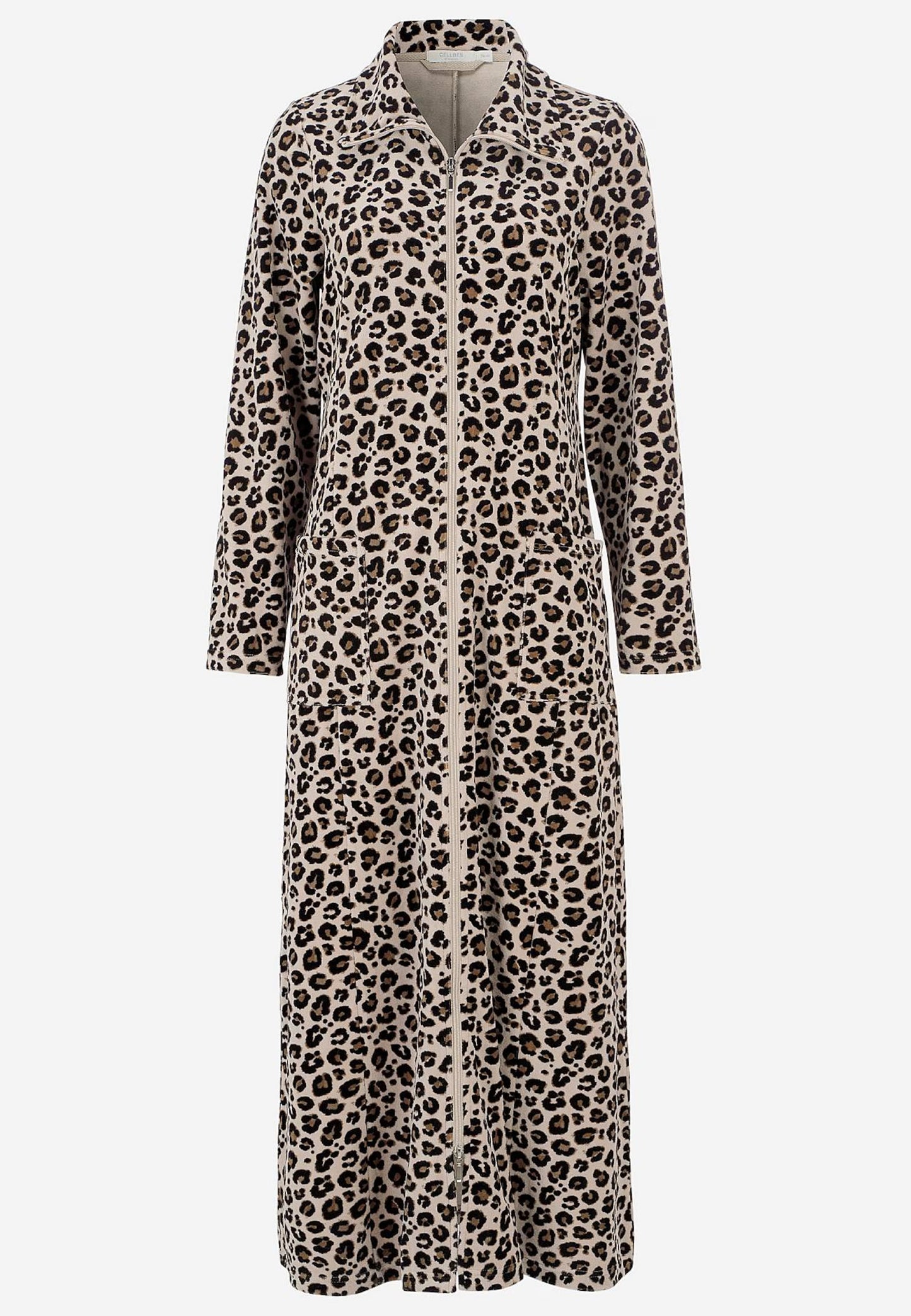 Leopard mönstrad morgonrock från Cellbes 615348