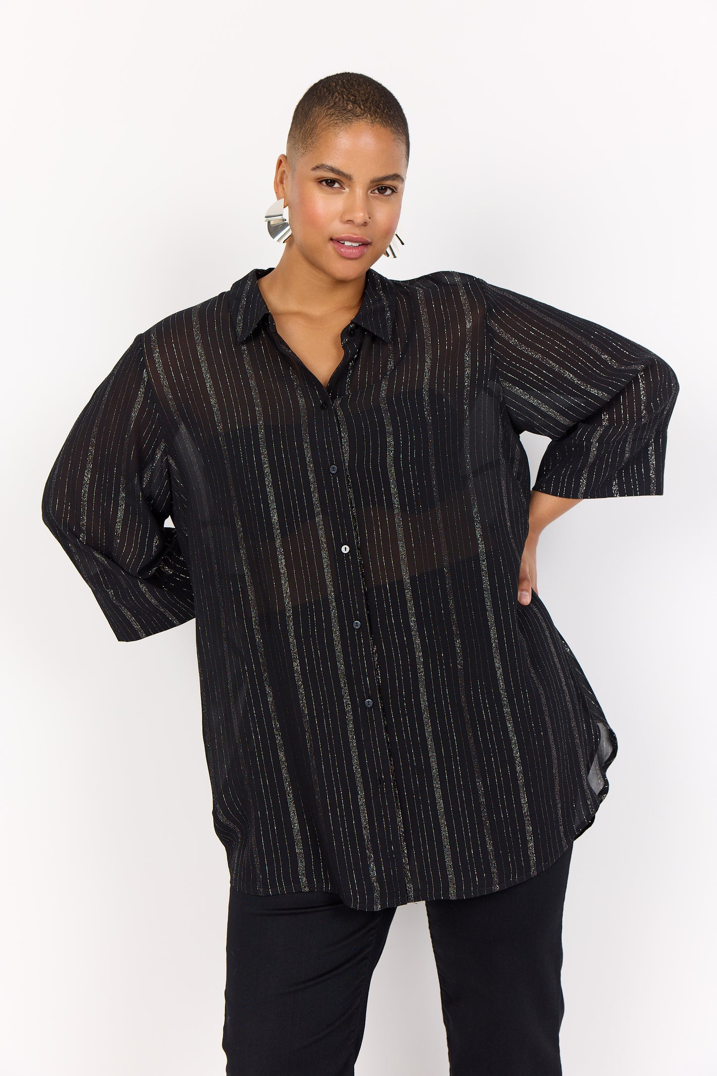 Glitter skjorta från Wasabi W10582