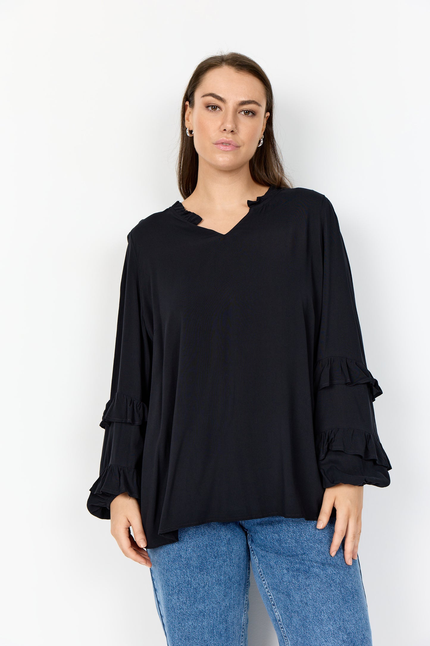 Svart blus från Wasabi W10645