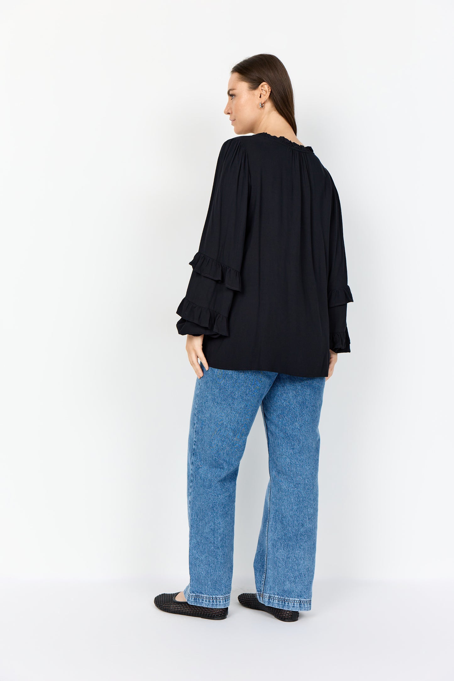 Svart blus från Wasabi W10645