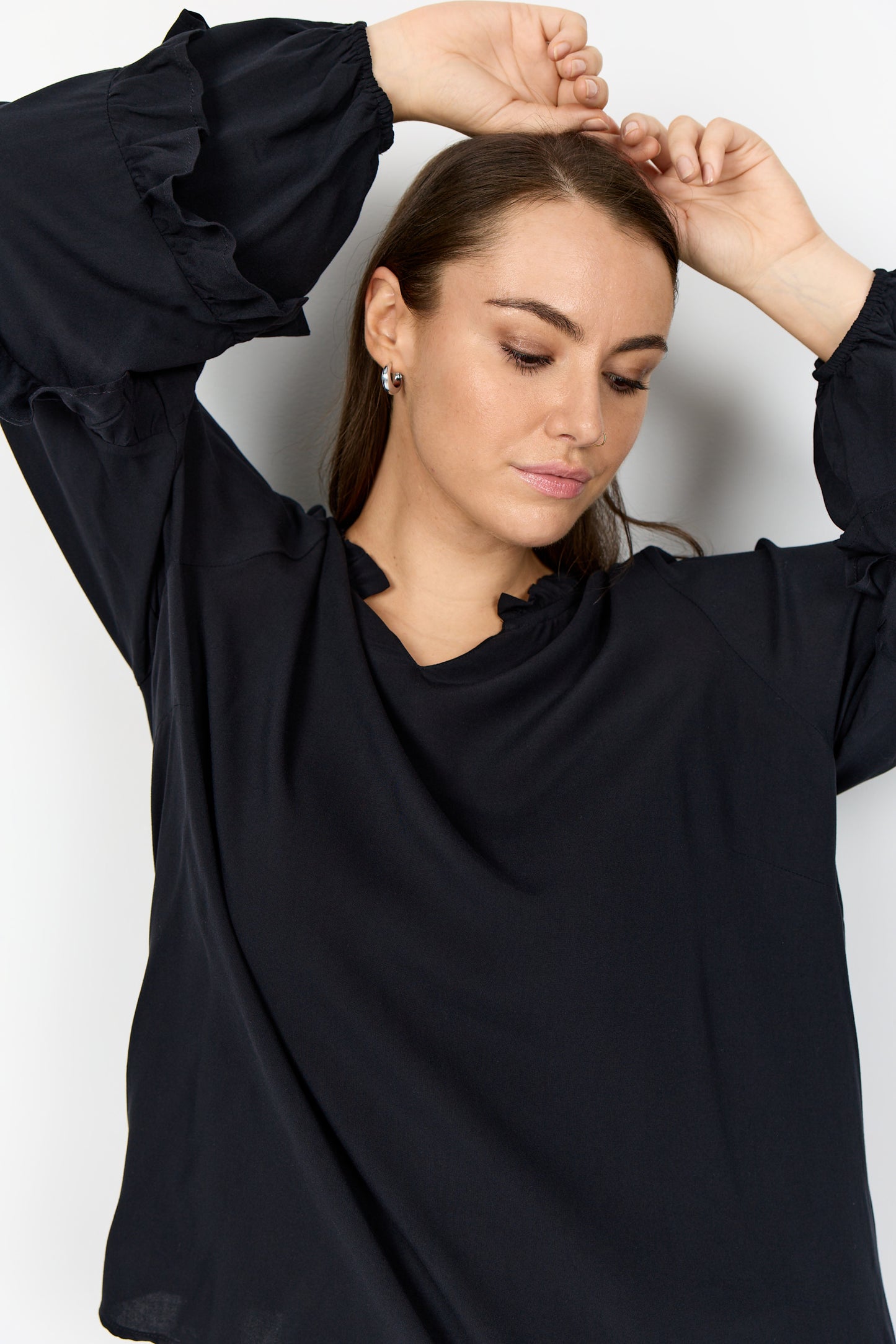 Svart blus från Wasabi W10645