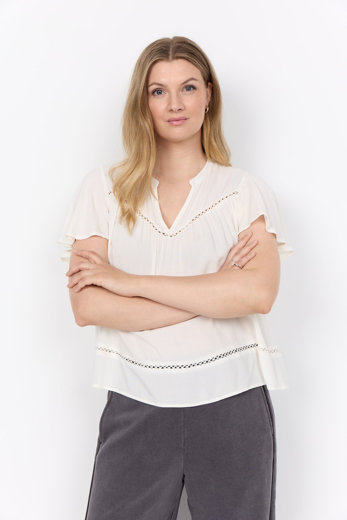 Vit blus från Wasabi W10828