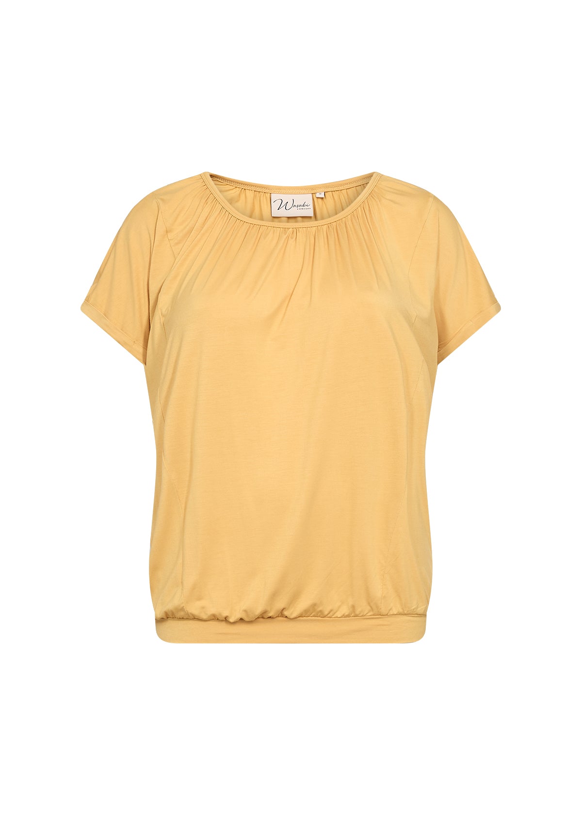 Kortärmad topp med resår från Wasabi W20005