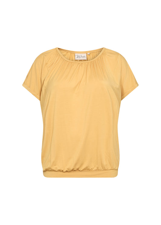 Kortärmad topp med resår från Wasabi W20005