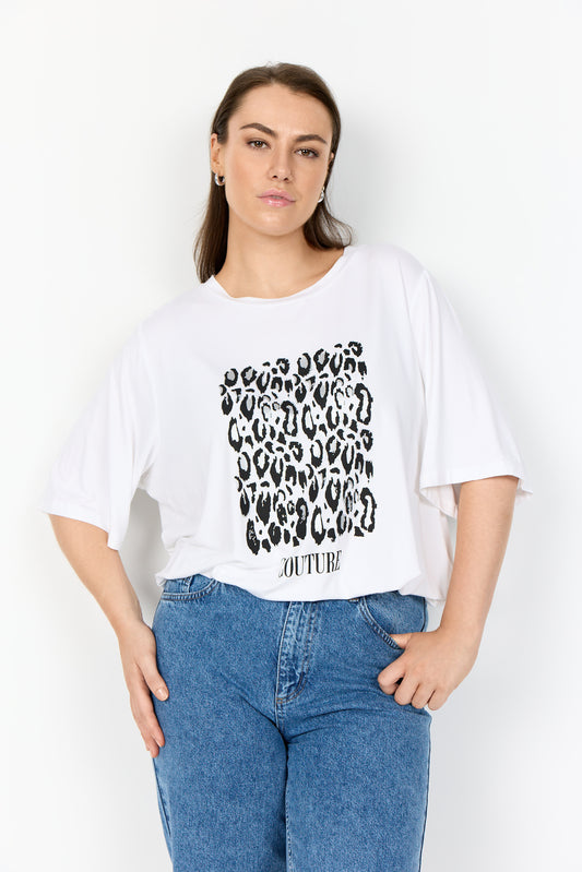 T-shirt med tryck från Wasabi W20521