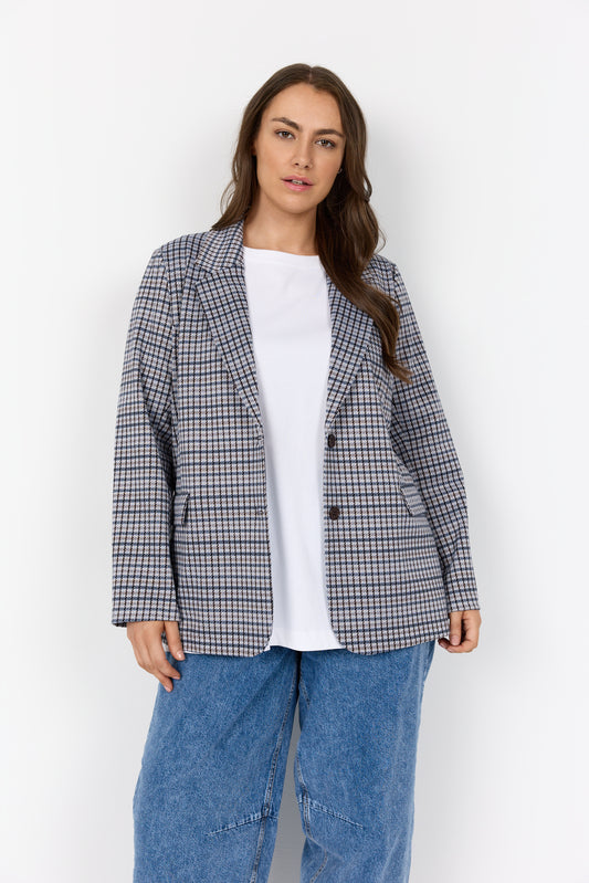 Rutig kavaj från Wasabi W20563