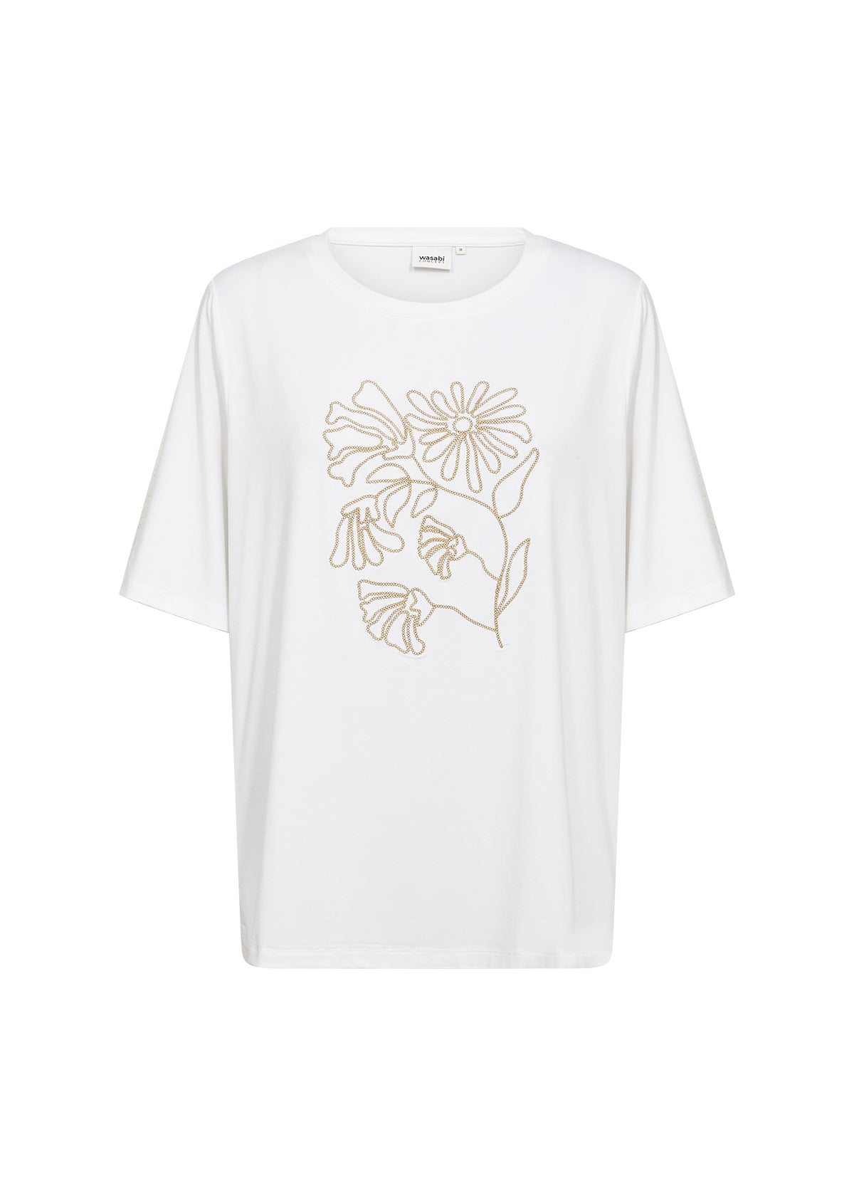 T-shirt med tryck från Wasabi W20645