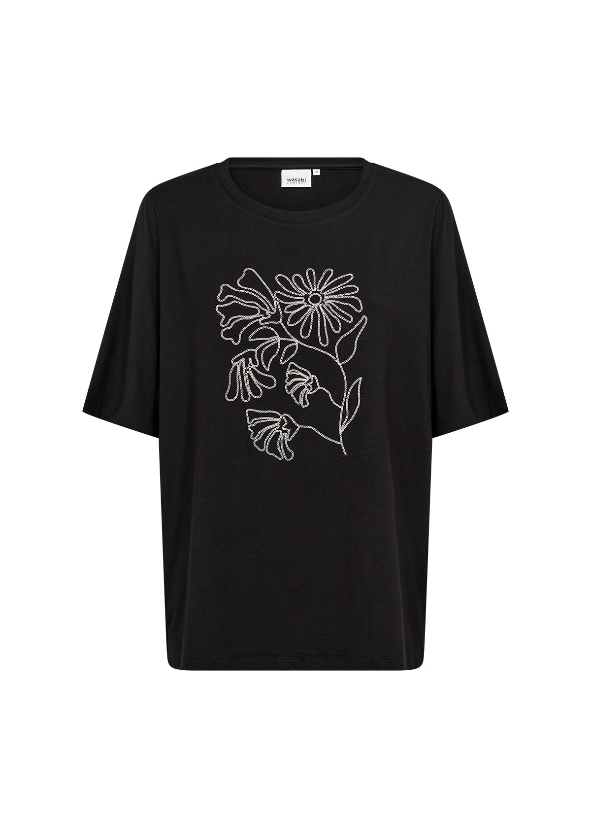 T-shirt med tryck från Wasabi W20645