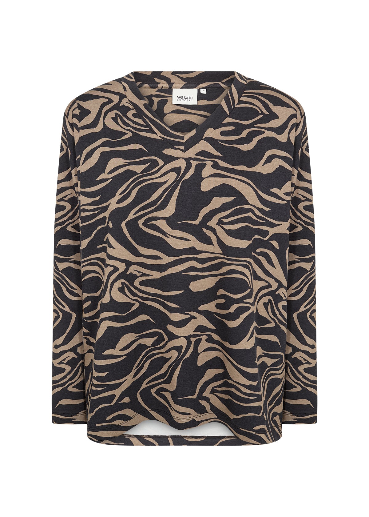 Zebra mönstrad topp från Wasabi W20685