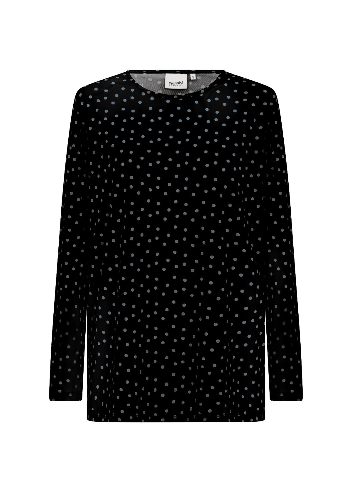 Prickig mesh topp från Wasabi W20725
