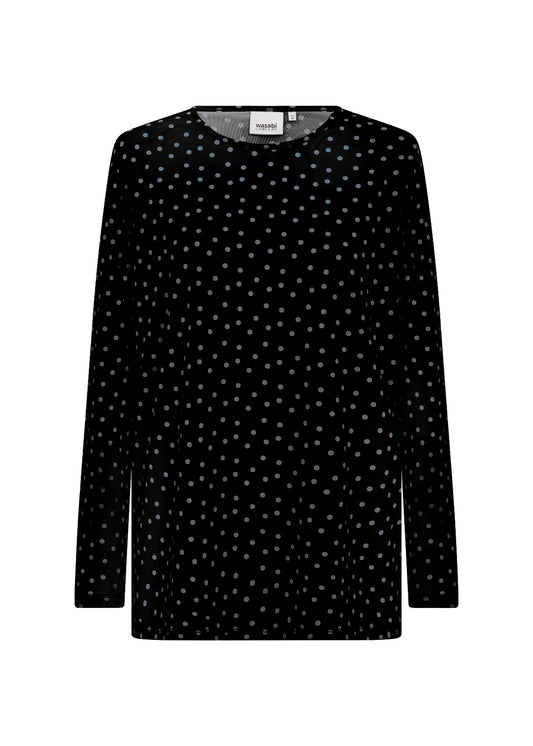 Prickig mesh topp från Wasabi W20725