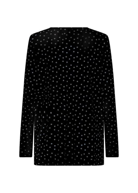 Prickig mesh topp från Wasabi W20725