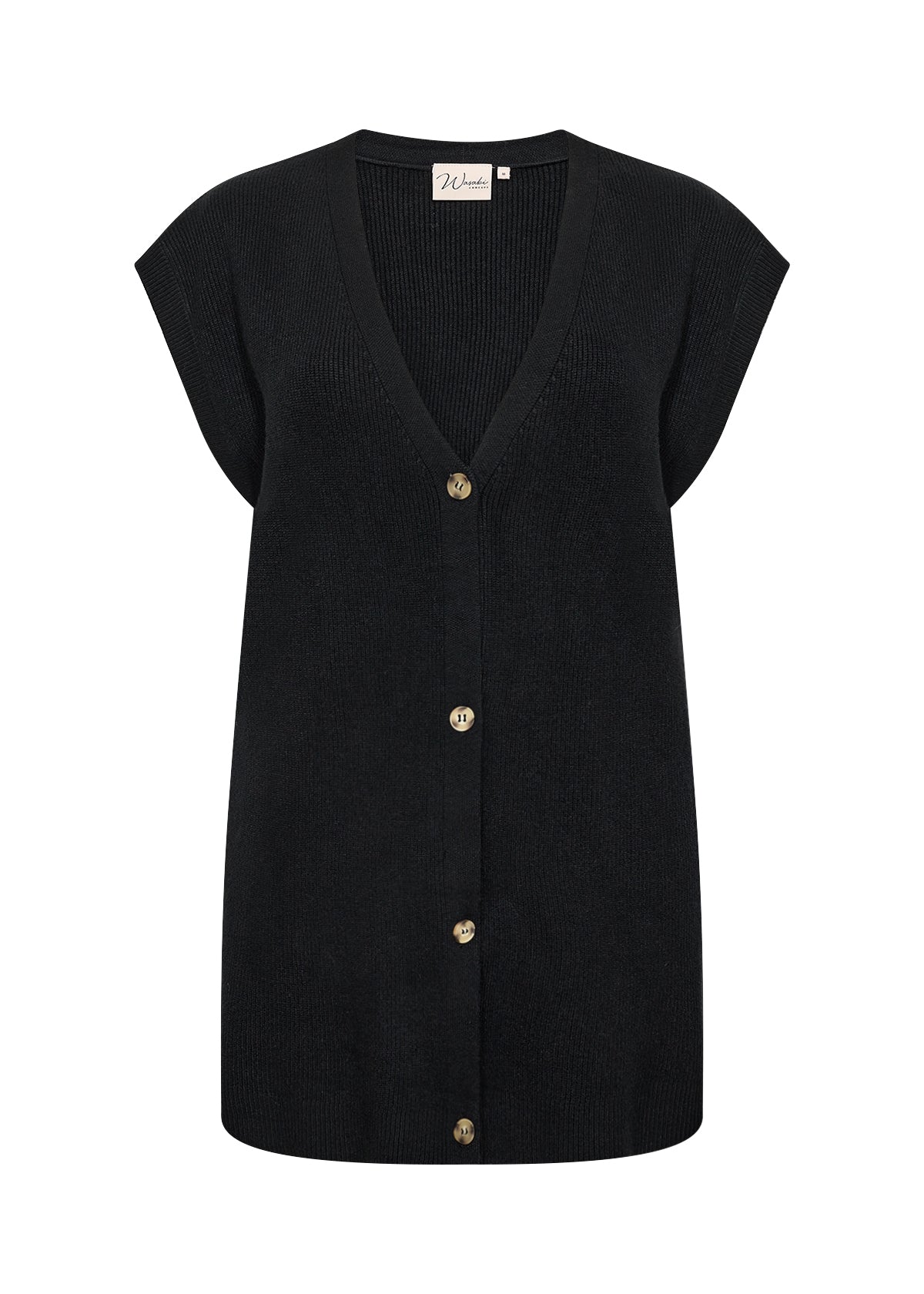 Svart väst från Wasabi W30091