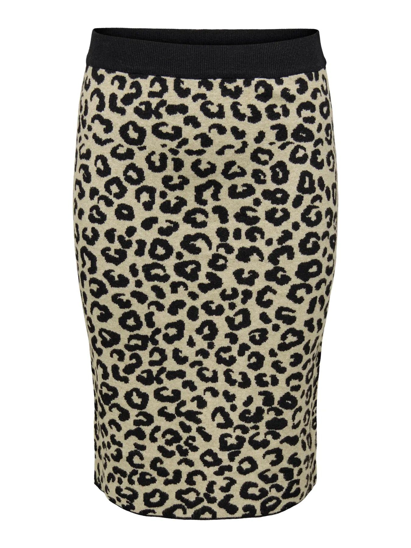 Stickad kjol i leopard print från Carmakoma 15350895