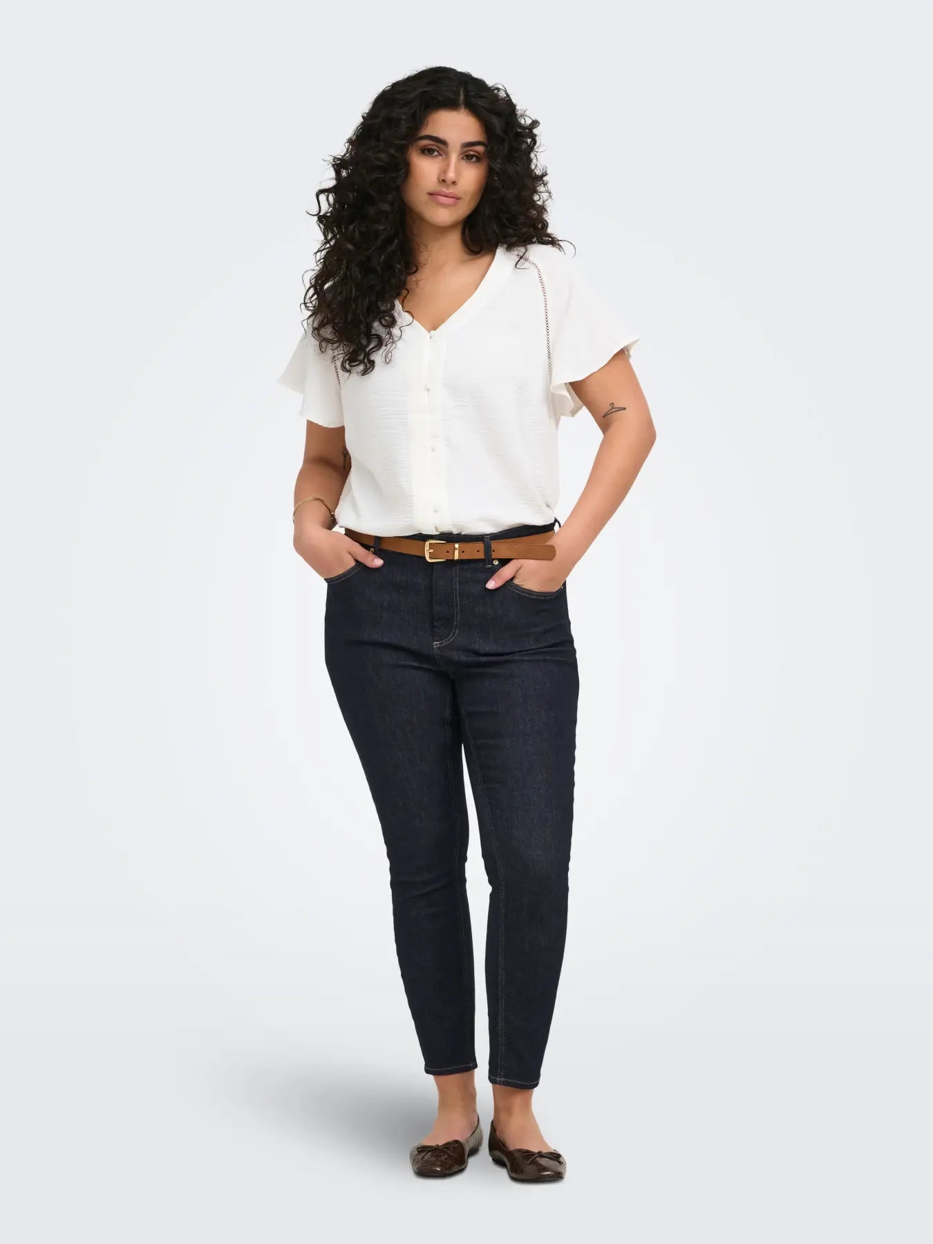 Jeans med smala ben från Carmakoma 15378093