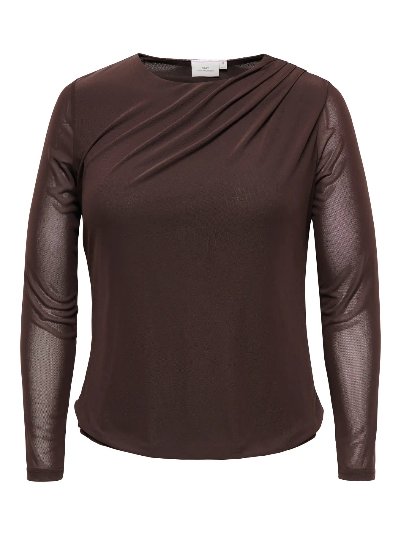 Elegant mesh-topp med drapering från Carmakoma 15383305