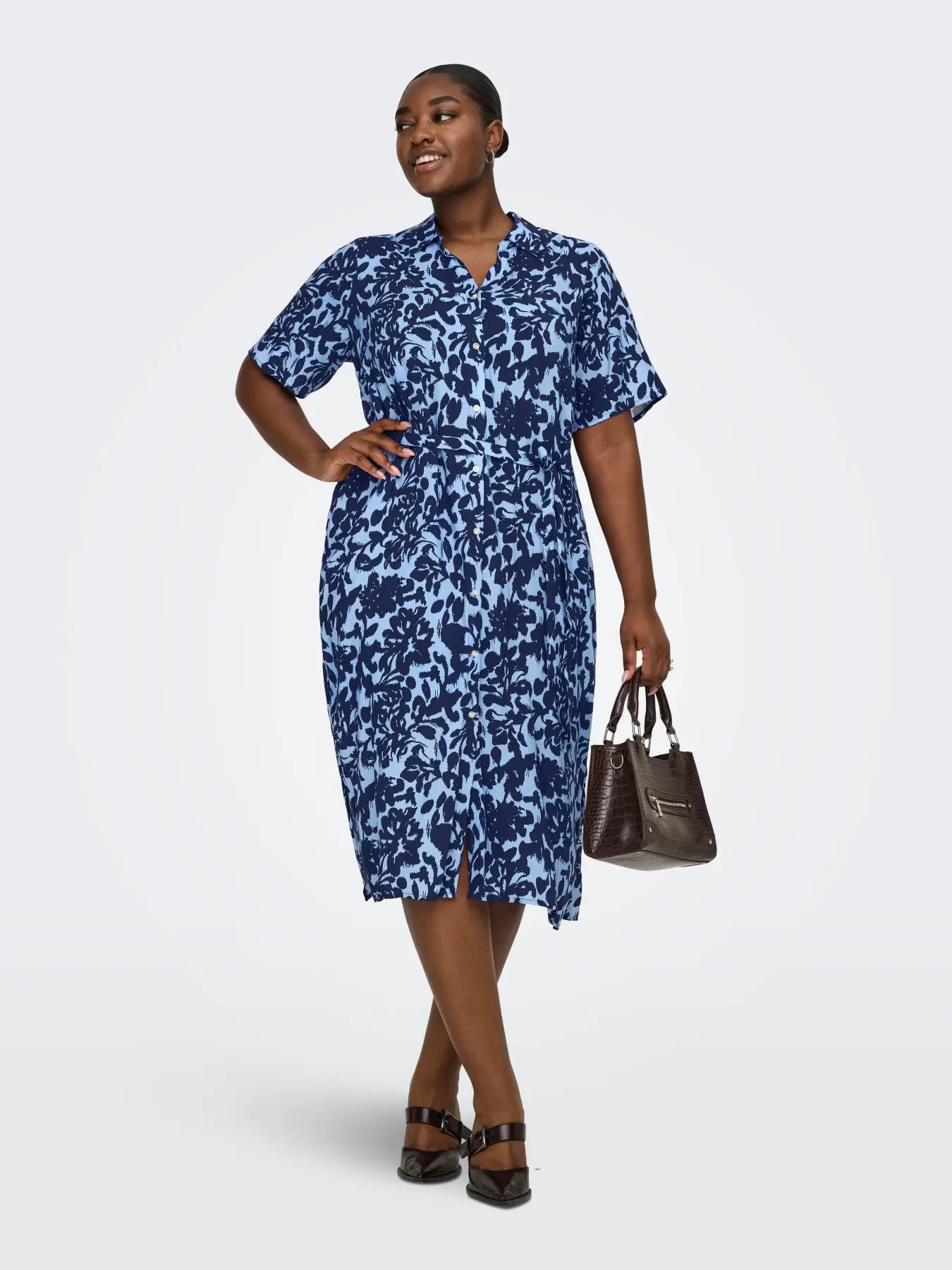 Mönstrad långskjorta/ klänning från Carmakoma 15368682