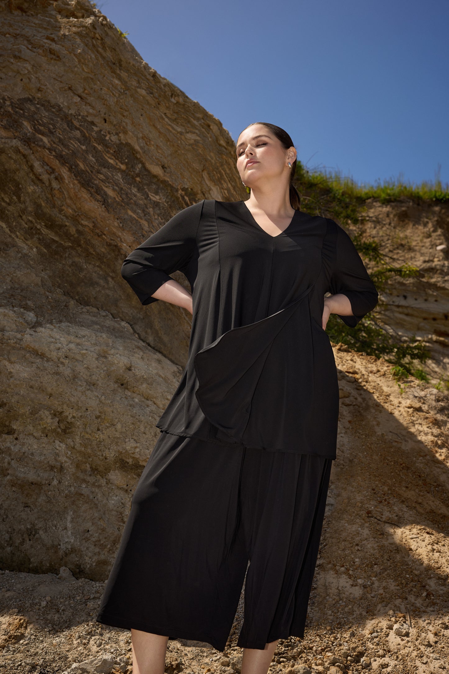 A-formad tunika från Wasabi W20387